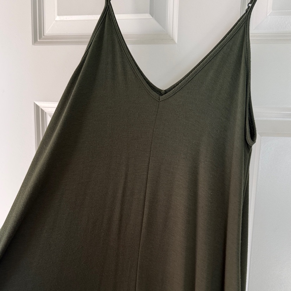 Zenana Outfitters Deep Green Maxi Dress - Picture 4 of 4
